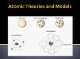 Atomic Theories and Models PowerPoint PPT Presentation
