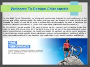 Lake Forest Personal Injury Chiropractor