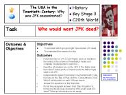 Who would want JFK dead?