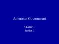 American Government PowerPoint PPT Presentation