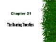The Roaring Twenties PowerPoint PPT Presentation
