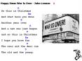 Happy Xmas War Is Over - John Lennon  1 PowerPoint PPT Presentation