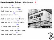 Happy Xmas War Is Over - John Lennon  1