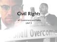 Civil Rights AP Government and Politics UNIT 5 PowerPoint PPT Presentation