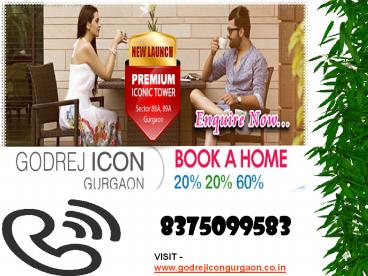 Godrej Icon New Launch Gurgaon 