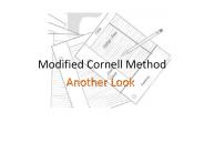 Modified Cornell Method