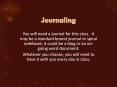 Journaling PowerPoint PPT Presentation