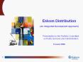 Eskom%20Distribution PowerPoint PPT Presentation