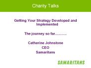 Charity Talks