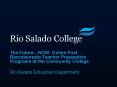 Rio Salado College PowerPoint PPT Presentation
