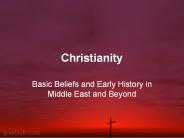 Christianity PowerPoint PPT Presentation