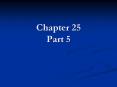 Chapter 25 Part 5 PowerPoint PPT Presentation