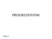 PROGRESSIVISM