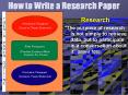 How to Write a Research Paper PowerPoint PPT Presentation