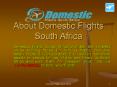 Cheap Domestic Flights in South Africa
