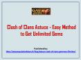 Easy Method To Get Unlimited Gems PowerPoint PPT Presentation