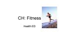 CH: Fitness PowerPoint PPT Presentation