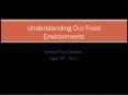 Understanding Our Food Environments PowerPoint PPT Presentation