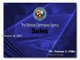 The Defense Commissary Agency PowerPoint PPT Presentation