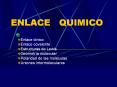 ENLACE  QUIMICO PowerPoint PPT Presentation