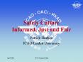 Safety Culture Informed, Just and Fair PowerPoint PPT Presentation