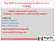 sap ehs online training in australia
