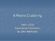 K-Means Clustering