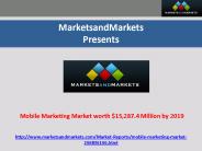 Mobile Marketing Market Forecast to 2019
