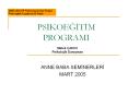 PSIKOEGITIM PROGRAMI PowerPoint PPT Presentation