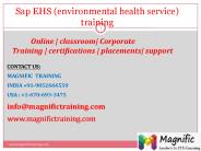 sap ehs online training in hyderabad