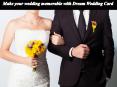Make your wedding memorable with Dream Wedding Card PowerPoint PPT Presentation