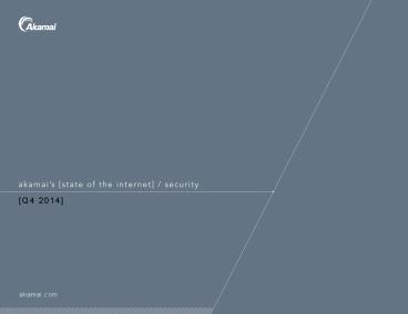 Q4 2014 Spotlight: Lizard Squad| Presentation