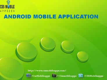 Android Mobile Application