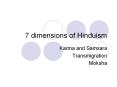 7 dimensions of Hinduism PowerPoint PPT Presentation