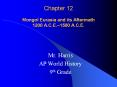 Chapter 12  Mongol Eurasia and its Aftermath 1200 A.C.E. PowerPoint PPT Presentation