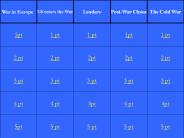 Blank Jeopardy