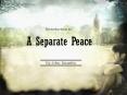 A Separate Peace PowerPoint PPT Presentation