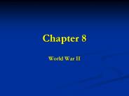 World War II