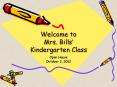 Welcome to Mrs. Bills PowerPoint PPT Presentation