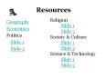 Resources PowerPoint PPT Presentation