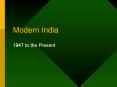 Modern India PowerPoint PPT Presentation