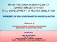 Initiatives and Action Plan for Skill Development in Higher Education PowerPoint PPT Presentation