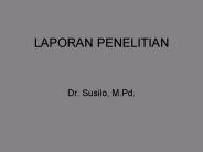 LAPORAN PENELITIAN