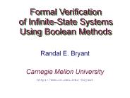 Formal Verification of Pipelined Processors