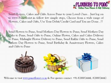 Send Birthday Flowers to Pune