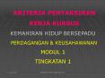 KRITERIA PENTAKSIRAN PowerPoint PPT Presentation
