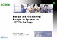 Design und Realisierung komplexer Systeme mit .NET-Technologie