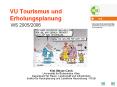 VU Tourismus und Erholungsplanung PowerPoint PPT Presentation