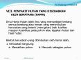Perlindungan Hutan 8 PowerPoint PPT Presentation