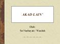 AKAD%20LAIN PowerPoint PPT Presentation